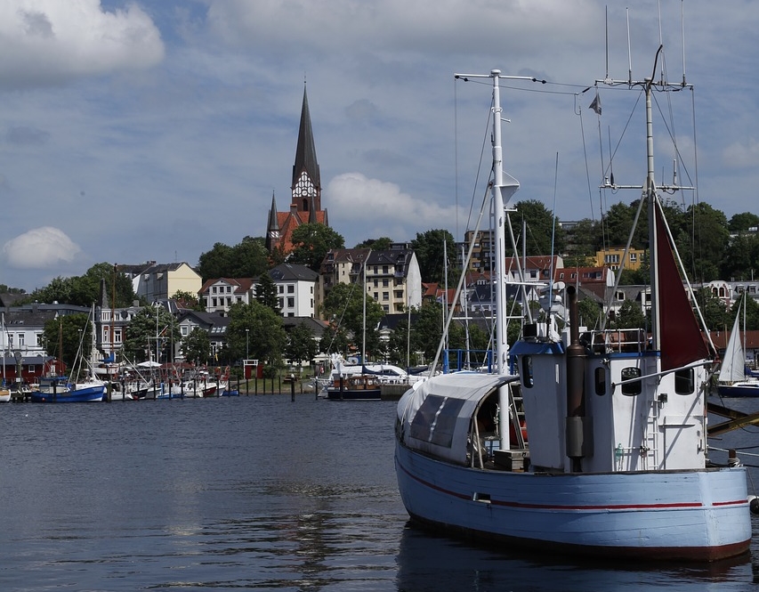 Der Flensburger Hafen