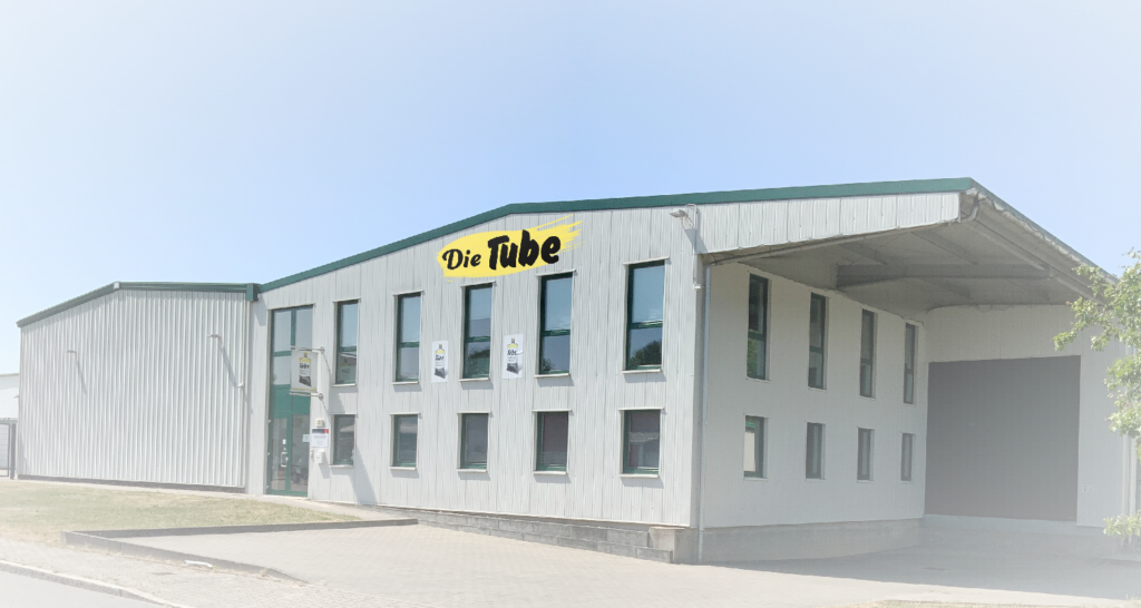 Das Gebäude der Firma Die Tube